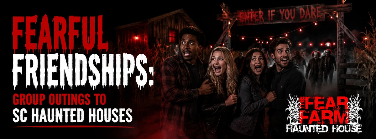 Fearful Friendships: Group Outings to SC Haunted Houses
