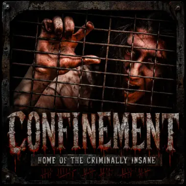 Confinement prison haunted attraction at SC Fear Farm