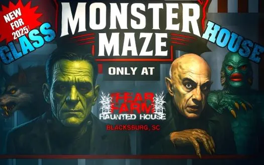Monster Maze new haunted attraction at SC Fear Farm